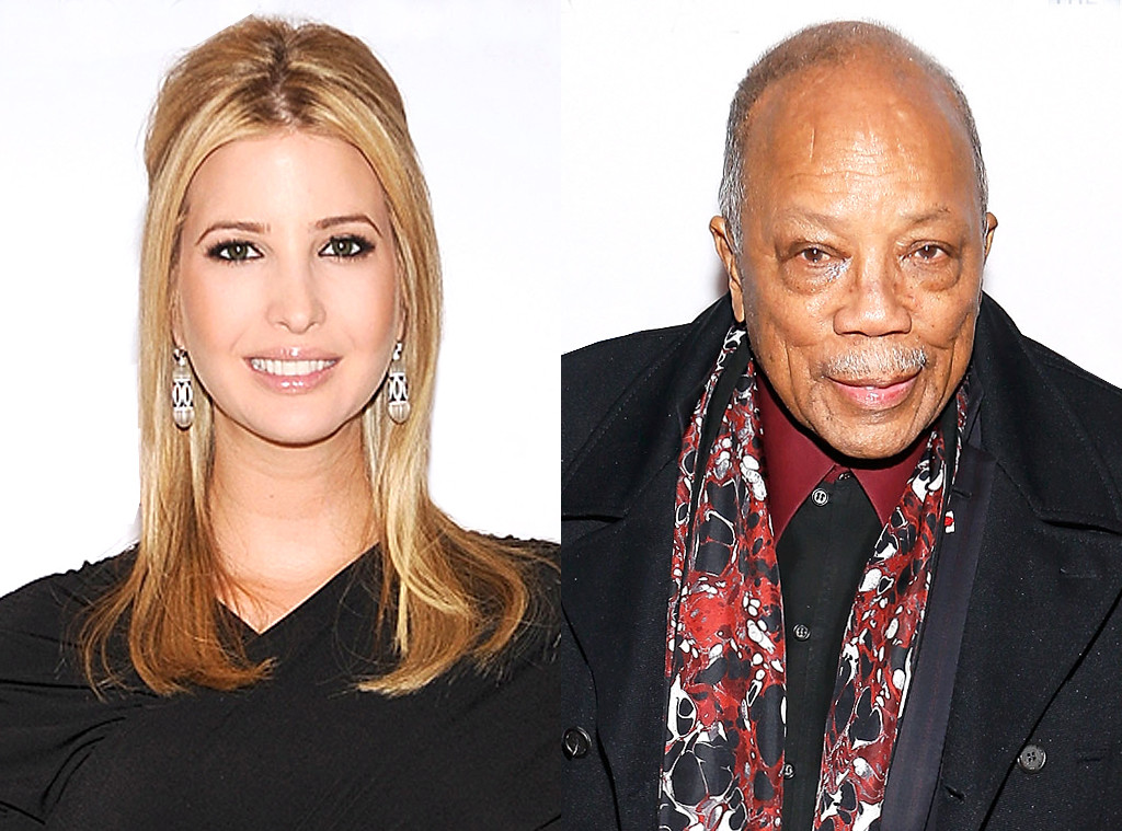 Ivanka Trump, Quincy Jones Ivanka Trump, Quincy Jones